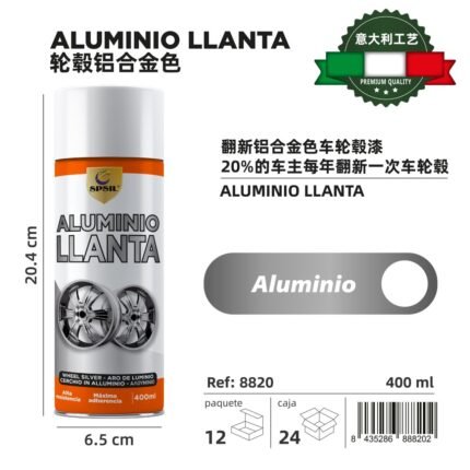 ALUMINIO LLANTA COCHE 400ML