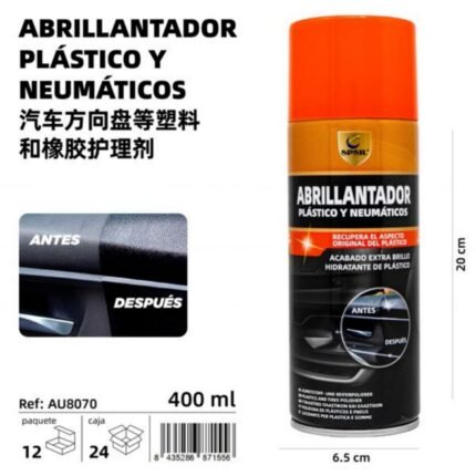 ΓΥΑΛΙΣΤΙΚΟ ΣΠΡΕΙ ΓΙΑ ΠΛΑΣΤΙΚΑ 400ML